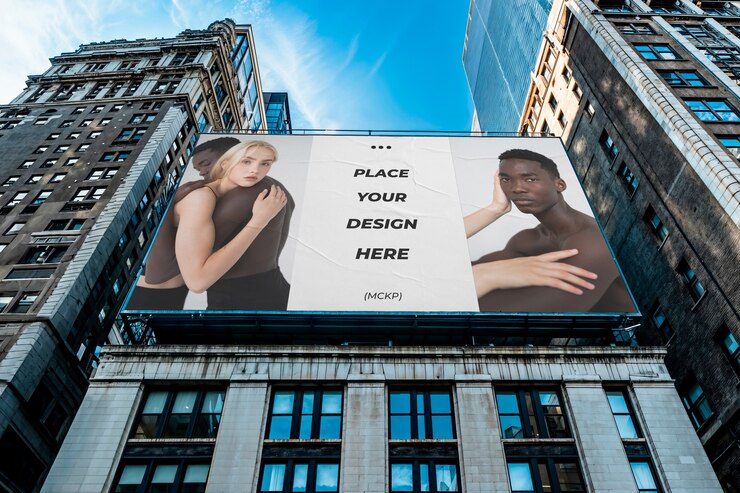 PSD hoarding mockup