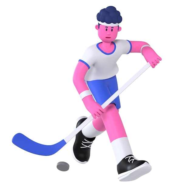 Hockey boy sport game competition