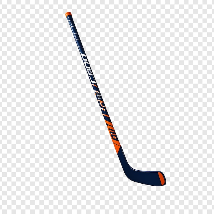 PSD a hockey stick with the word quot hockey quot on it