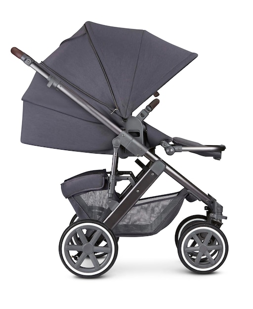 PSD hoddy opened baby carriage navy blue modern simple design