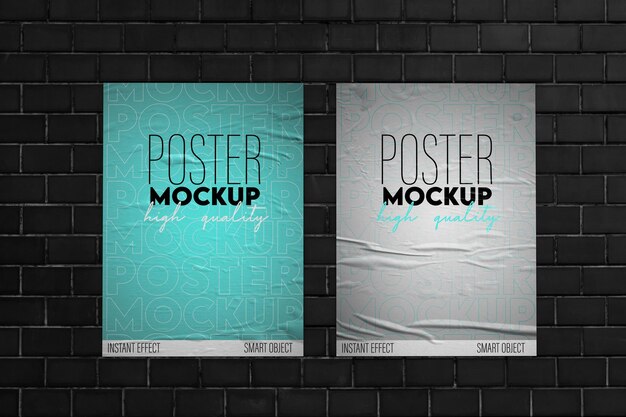 Hoge kwaliteit urban banner flyer mockup in psd