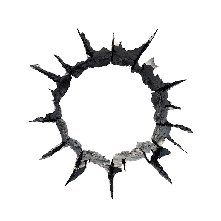 PSD hole in the wall isolated