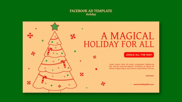 Holiday template design