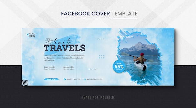 Holiday Travels Facebook 커버 및 여행 Facebook 타임라인 커버