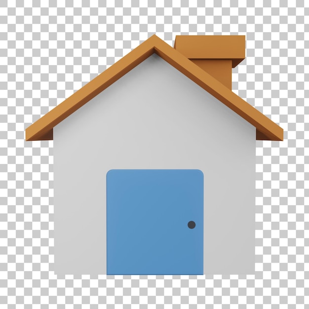 ホーム3Dイラスト
