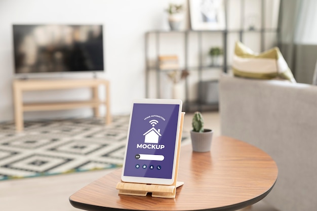 PSD home automation mockup design