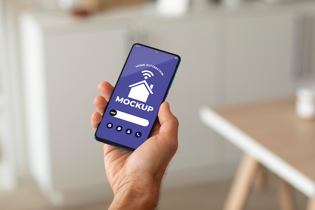 Home automation mockup design