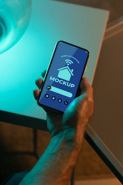 Home automation mockup design