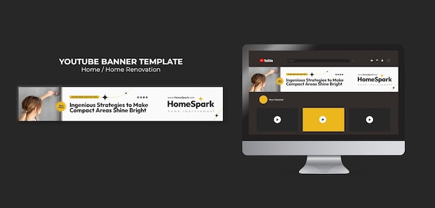 Home renovation template design