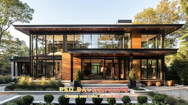 A home with a lot of windows and a sign that says  hip hop