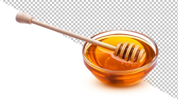 PSD honey bowl isolated