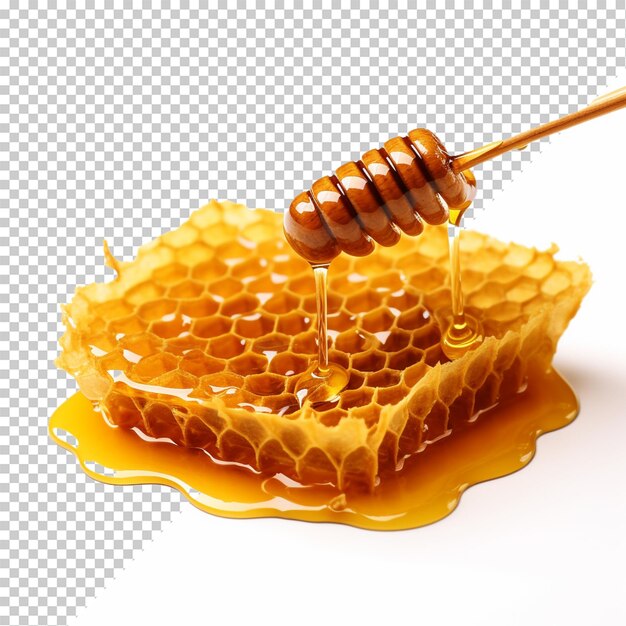 Honey isolated on transparent background