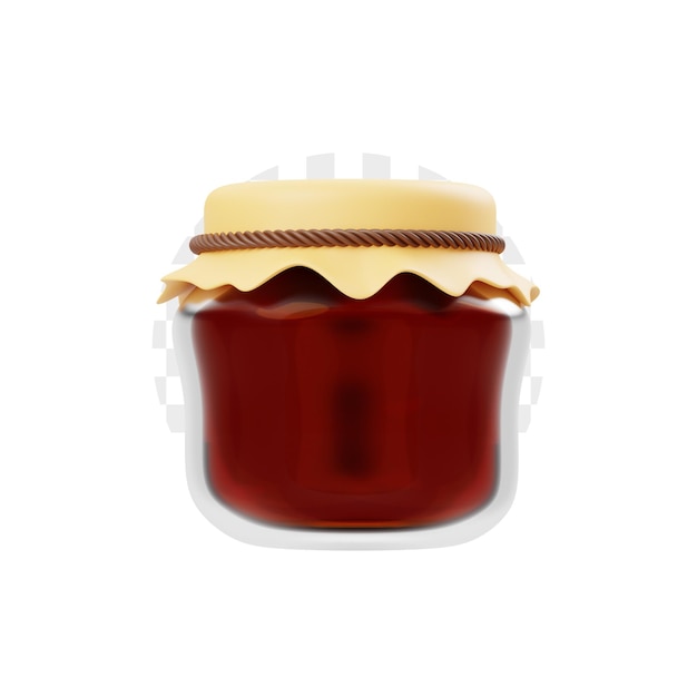 PSD honey pot 3d icon