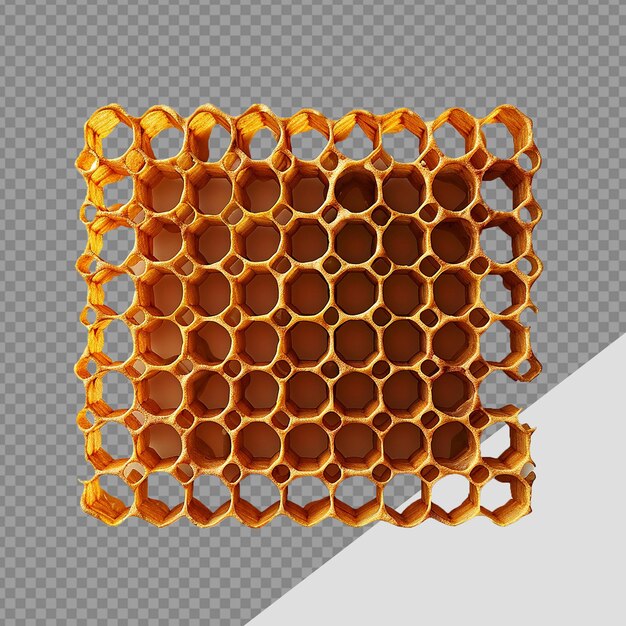 PSD honeycomb png geïsoleerd op doorzichtige achtergrond