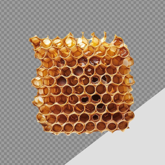 PSD honeycomb png izolowany na przezroczystym tle