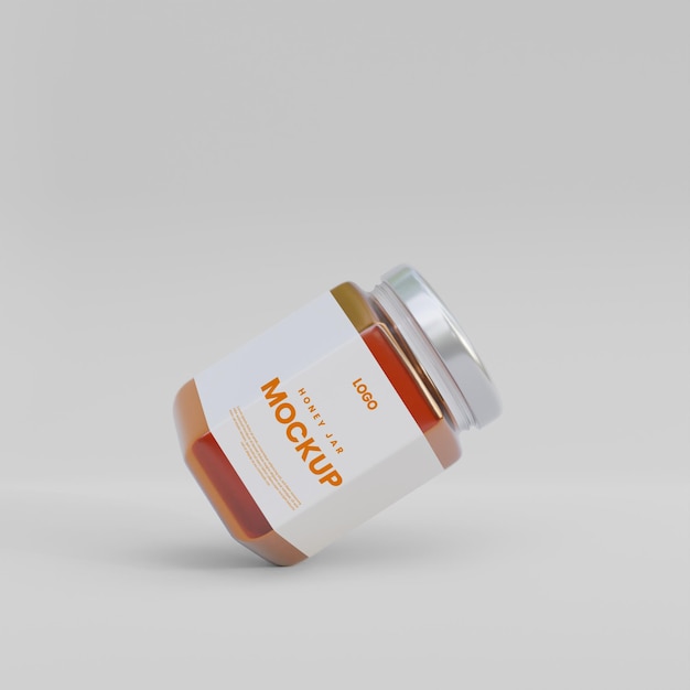 Honigkrug-Mockup