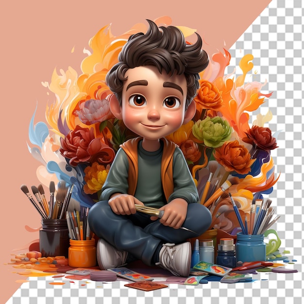 PSD honoring imagination png illustration