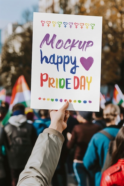 Honoring Lgbtqia+ Mockup