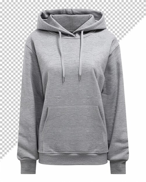 Hoodie geïsoleerd op doorzichtige achtergrond