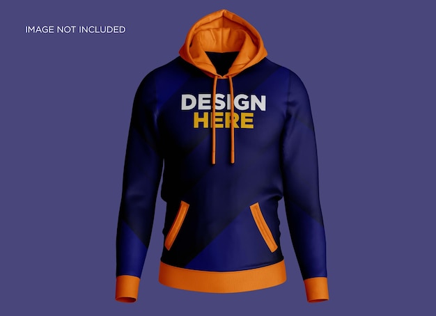 Hoodie jacket mockup