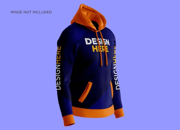 Hoodie jacket mockup