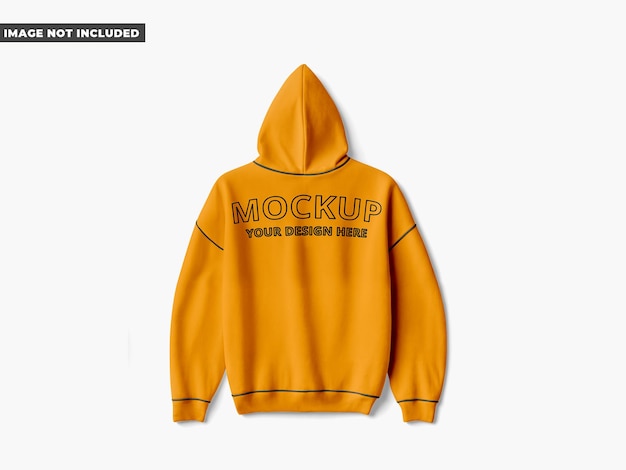 Hoodie Mockup Top View