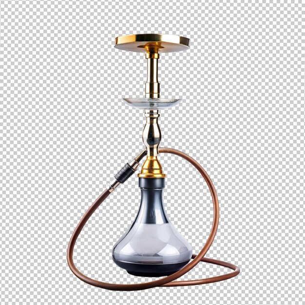 PSD hookah on transparent background