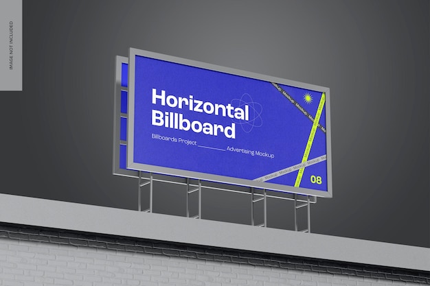 Horizontaal billboardmodel