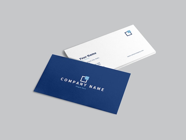 PSD horizontal name card mock up_03