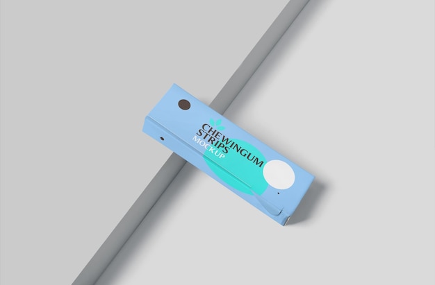 Горизонтальная упаковка для мокапа Mint Candy