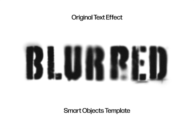 Horror text effect