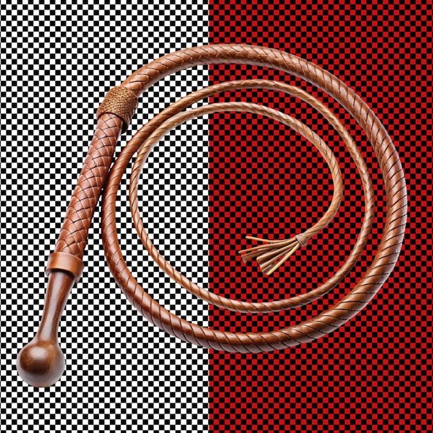 PSD horse whip on transparent background