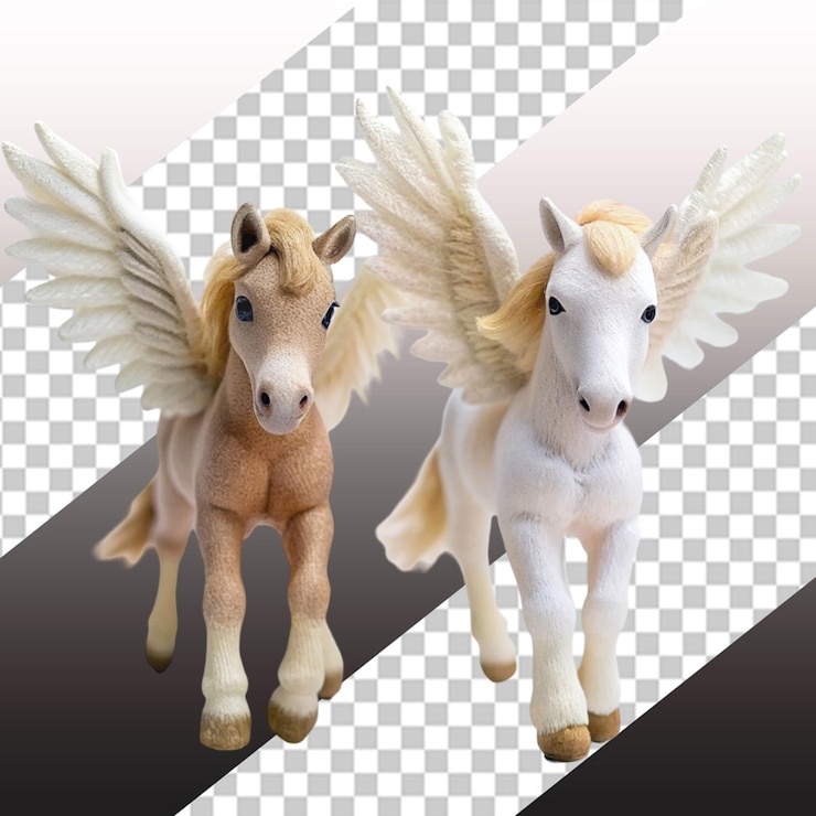PSD 馬匹 3d 圖像