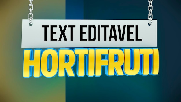 PSD 'hortifruti editable text' 3d 배지 판매