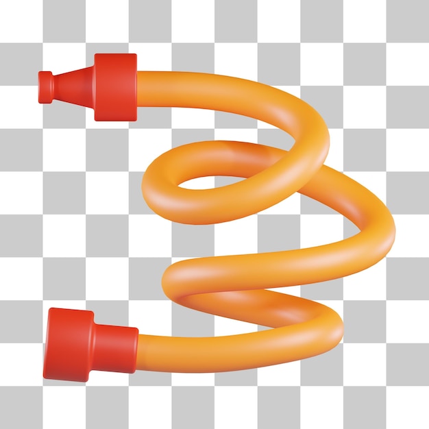 PSD icona del tubo flessibile 3d