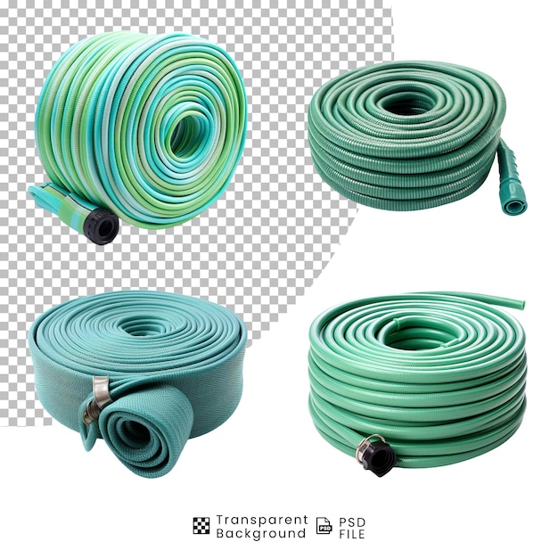 PSD hose pipe on transparent background png