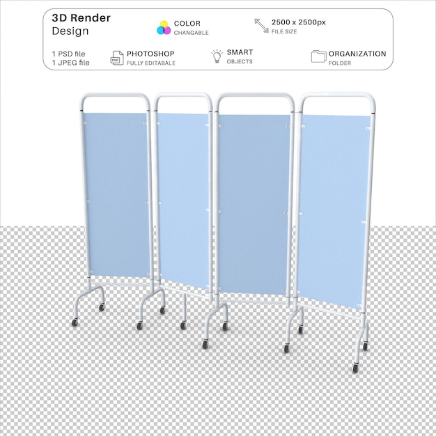 PSD ospedale hamper 3d