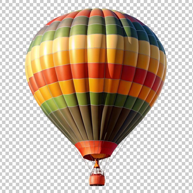 PSD hot air balloon 3d illustration