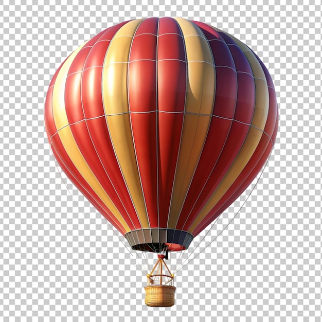 PSD hot air balloon 3d illustration