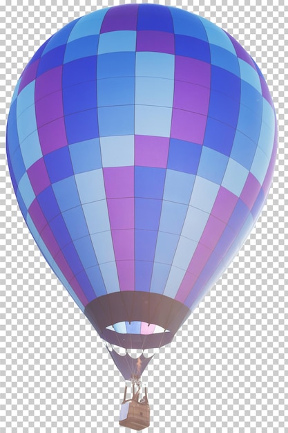 Hot air balloon isolated