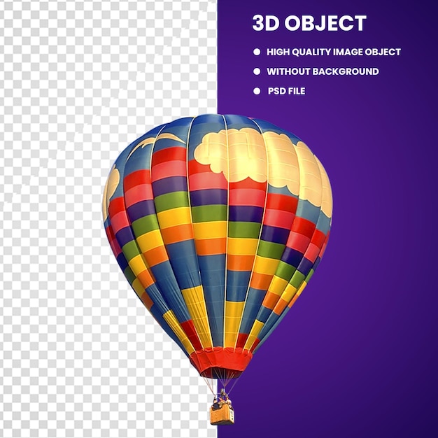 PSD hot airballoon