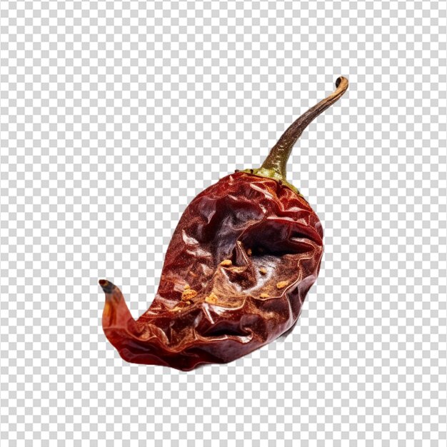 hot pepper transparent white background