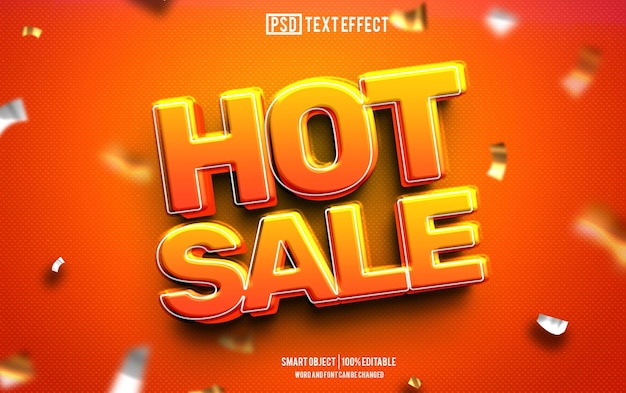 PSD hot sale tekst effect lettertype bewerkbare typografie 3d tekst