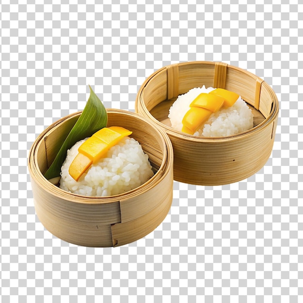 PSD hot sushi rolls served on leaves