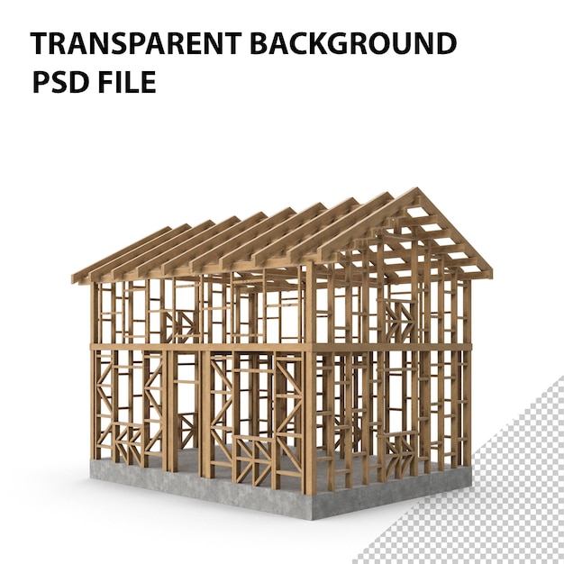 PSD house construction png