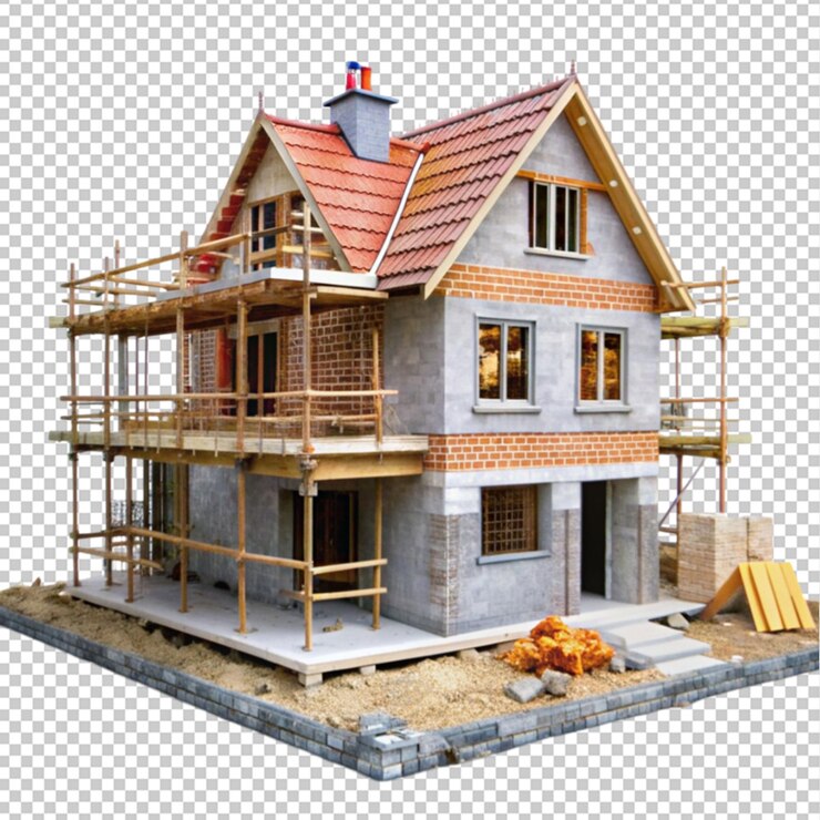 PSD house construction site