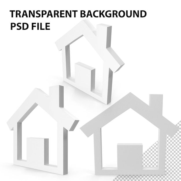 PSD house icon png