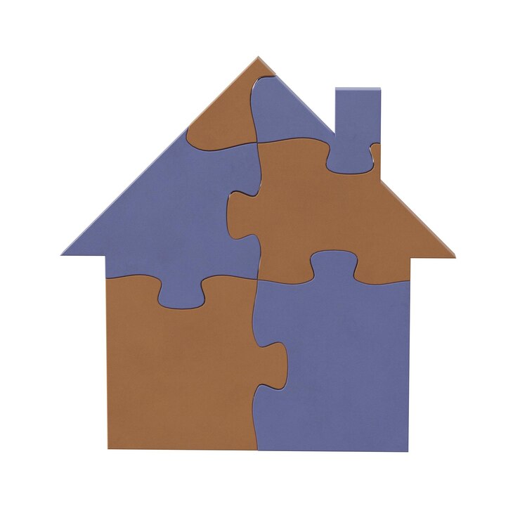 PSD house puzzle pieces