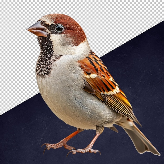 House Sparrow z bliska