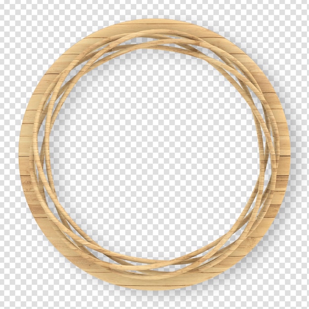 Houten bord 3D Render